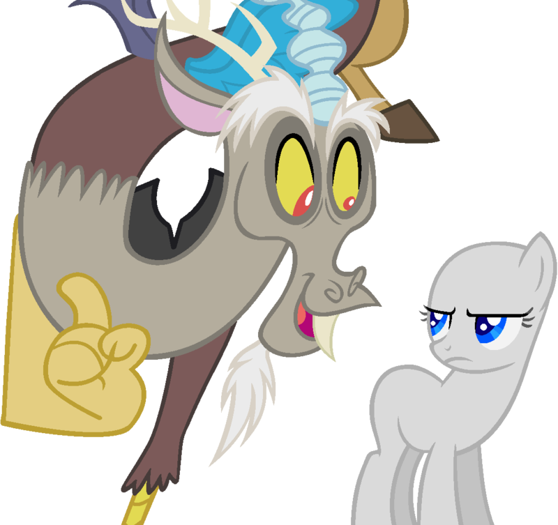 Base - Discord And Pony Base (800x753)