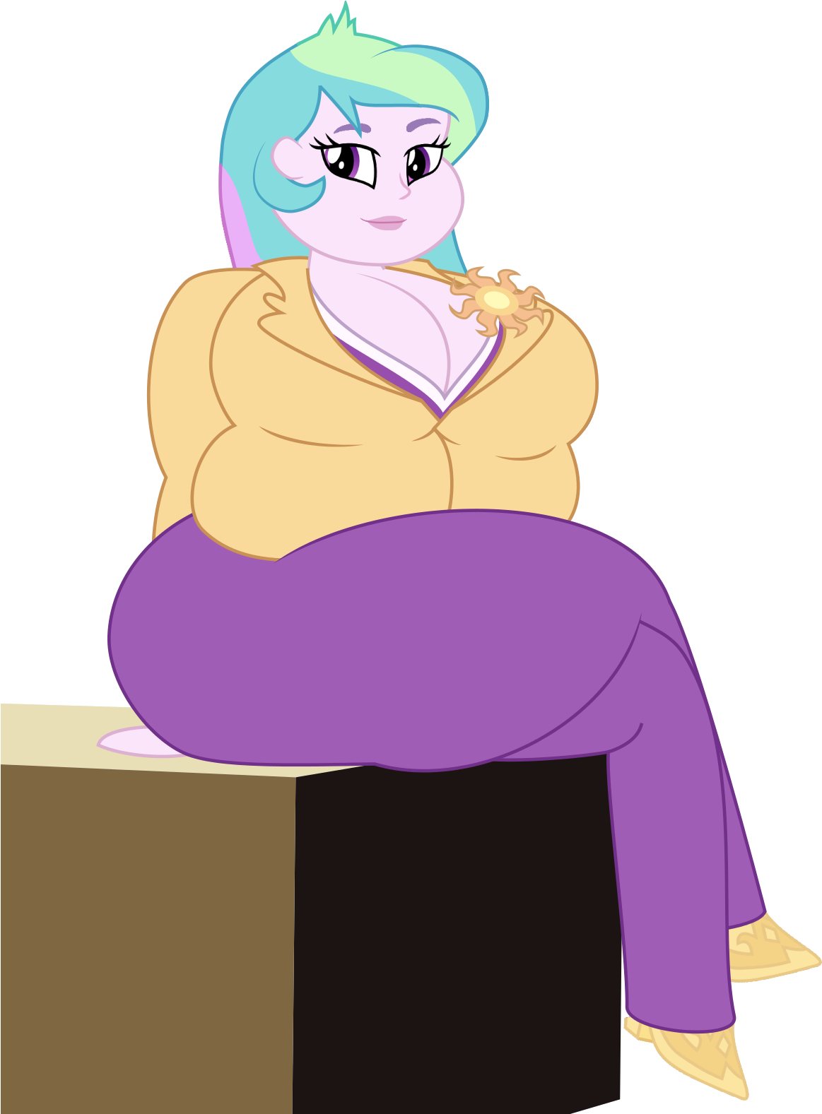 Plump - Fat Celestia (1188x1576)