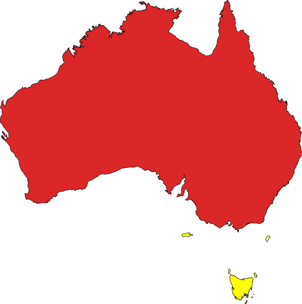 Australia Map Red (594x599)
