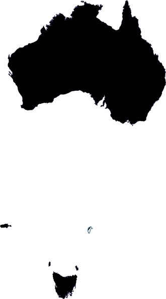 Australia Map Clip Art - Australia Map (330x593)