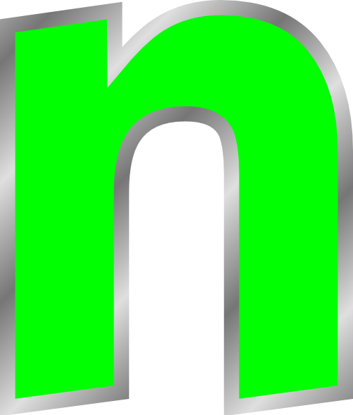 N - Clip Art (504x593)