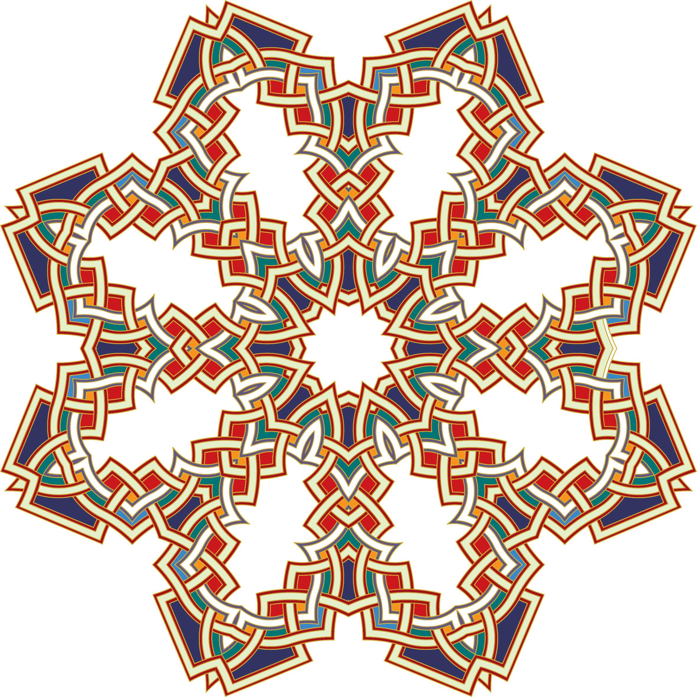 Islamic Design - Clip Art (2362x2362)