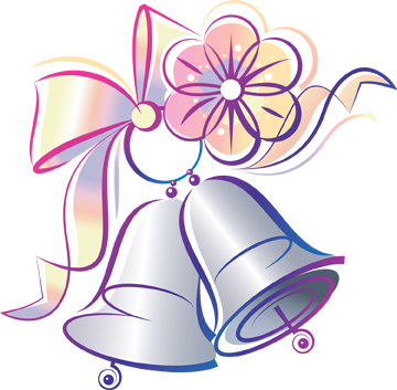 5/12/14- Free Graphic Download - Wedding Bells Clipart (360x353)