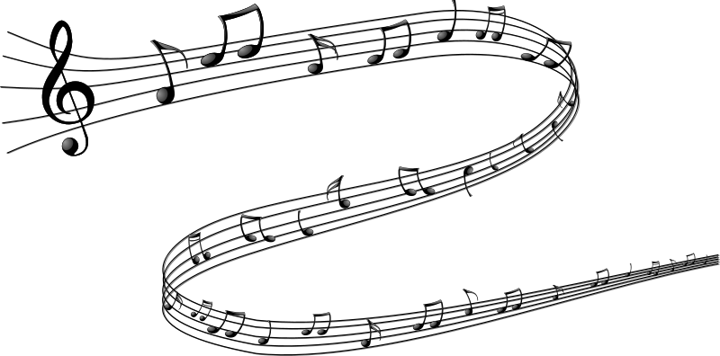 Free Music Note - Transparent Background Music Notes (800x396)