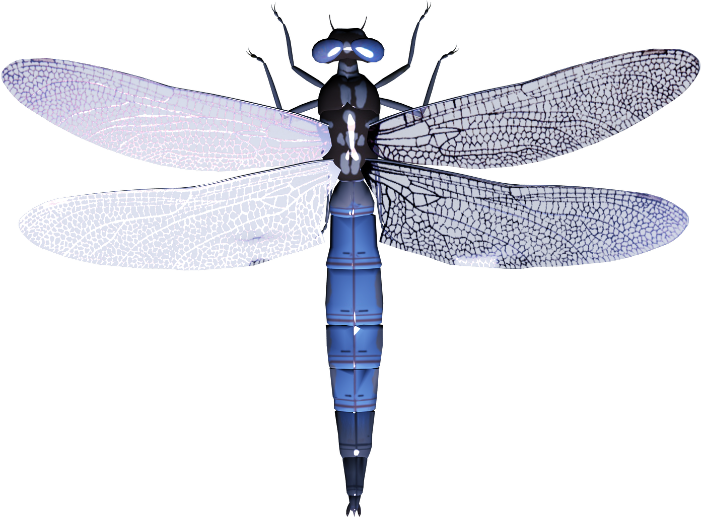 Dragonfly Png - Стрекоза Пнг (1394x1029)