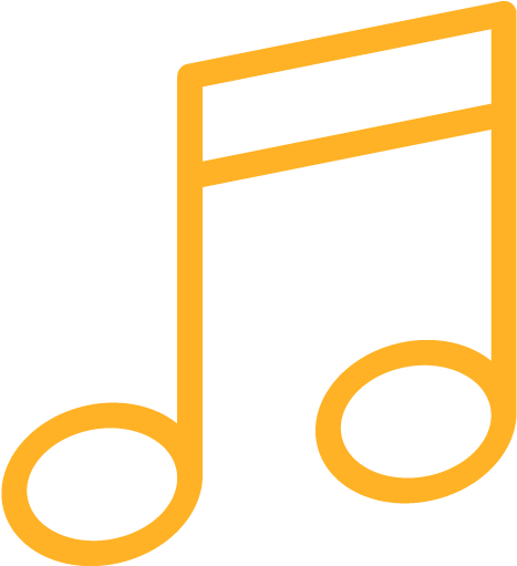 Brown Music Note (512x512)
