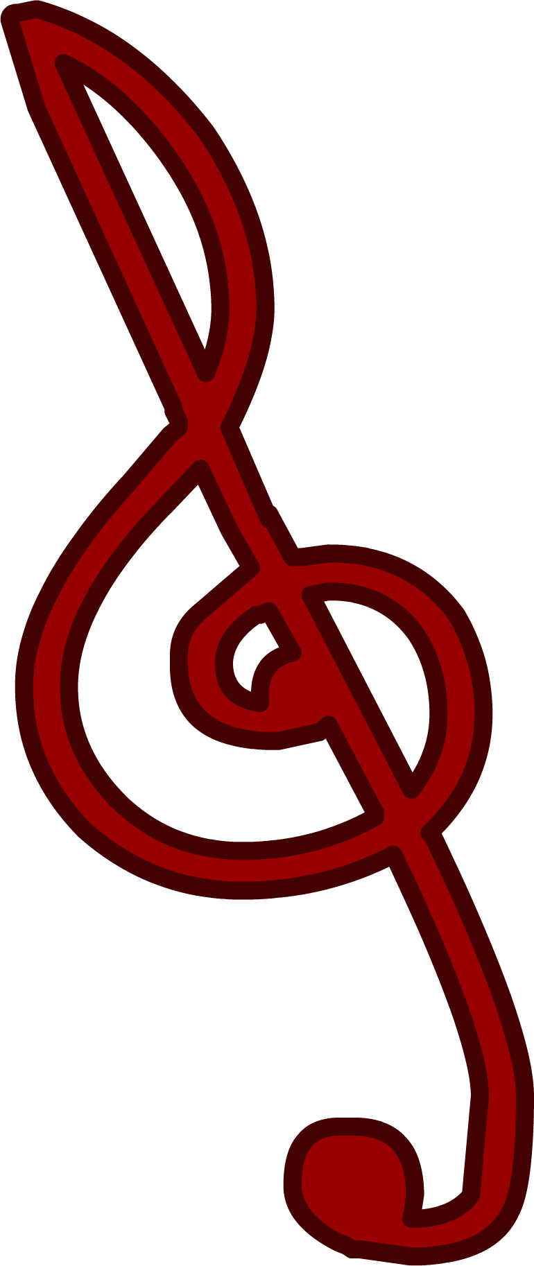 Treble Clef - Treble Clef (770x1826)