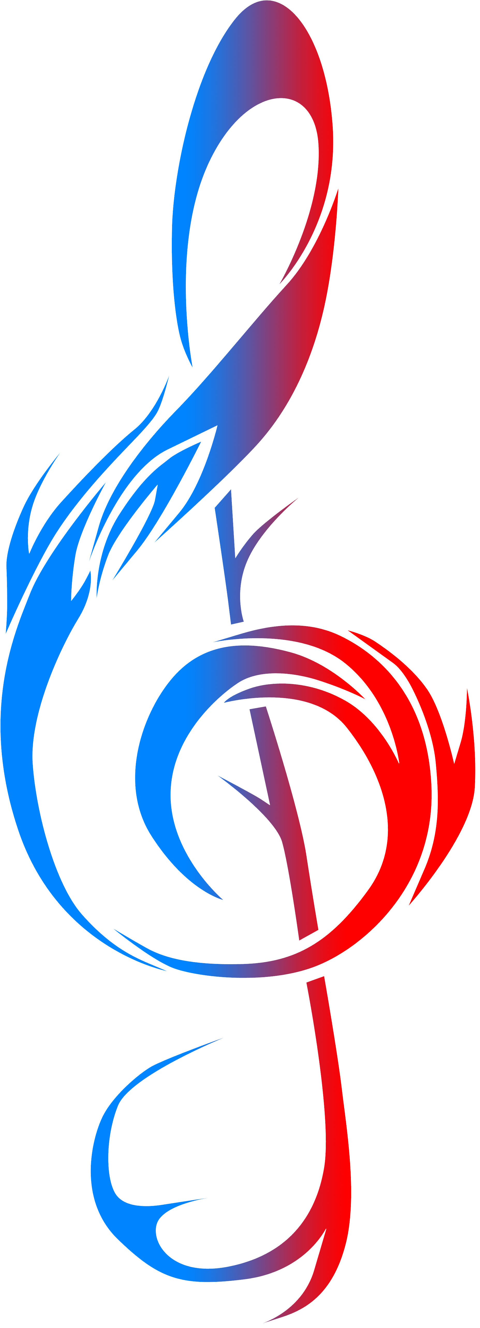 Treble Clef Tattoo Designs (3739x5608)