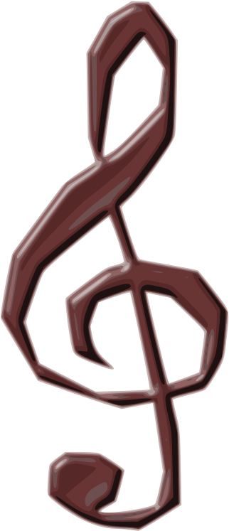 Medium Image - Music Note Die Cut (381x800)