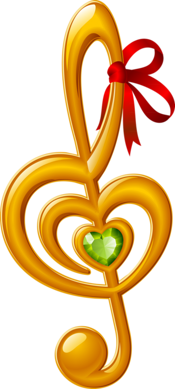 Фото, Автор Туся Т На Яндекс - Treble Clef With Heart (360x800)