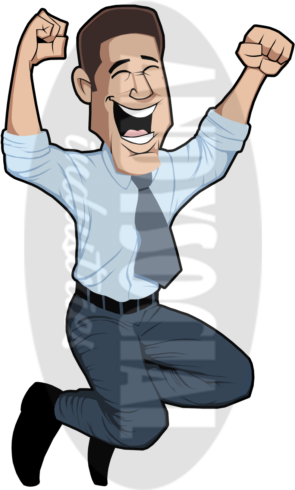 Jumping Guy Small Watermark - Jumping Guy Small Watermark (1000x1642)