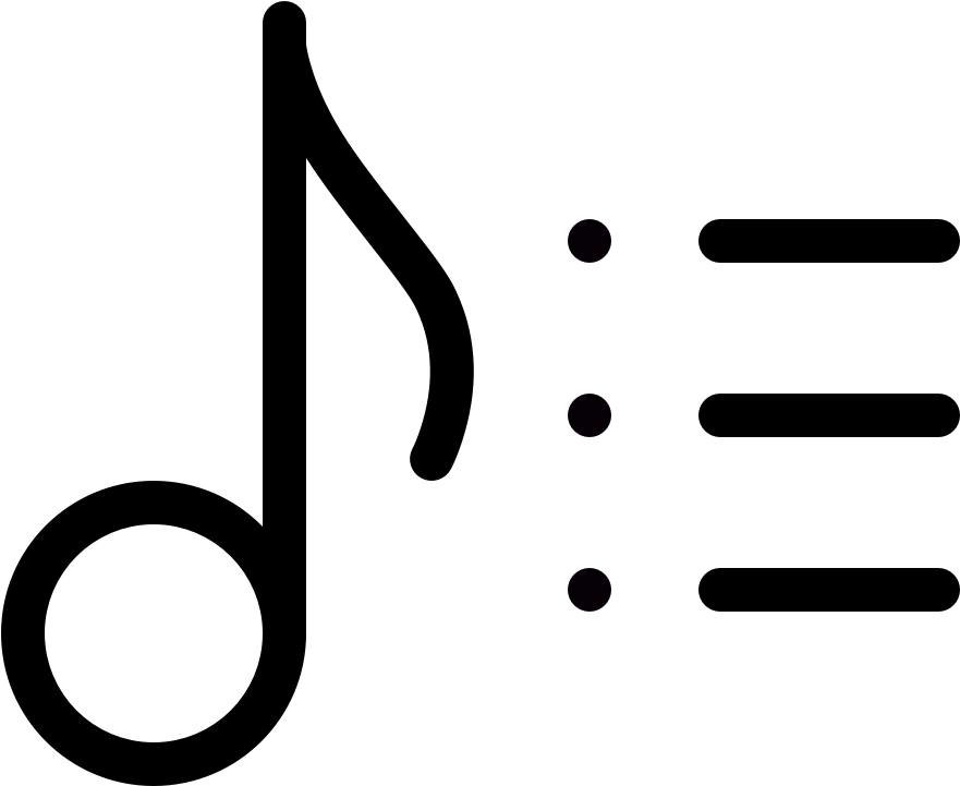 Multimedia Music Note Eighth List Bullets - Scalable Vector Graphics (960x960)