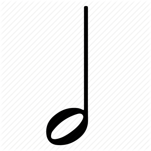 Half Note - Music Notes Half Note (512x512)