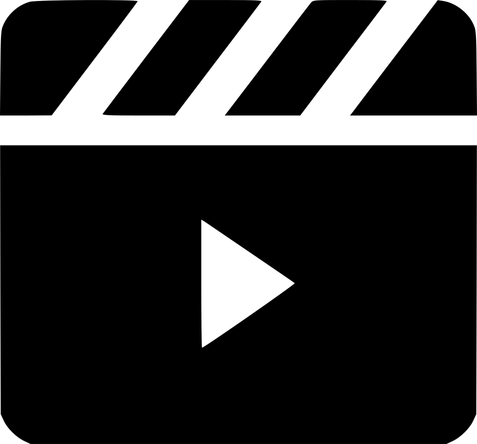 Movie Clapper Play Comments - Emblem (980x912)