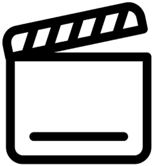 Clapperboard Icon - Clapperboard Icon (500x500)