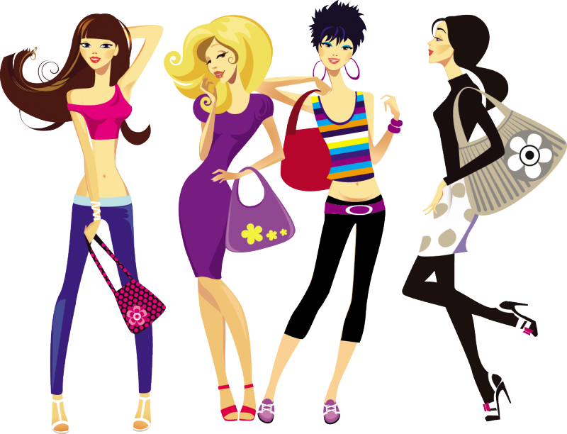 Http - //ekladata - - Fashion Vector (800x612)