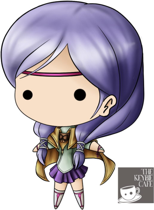 Radiant Dawn Keybies - Cartoon (800x800)