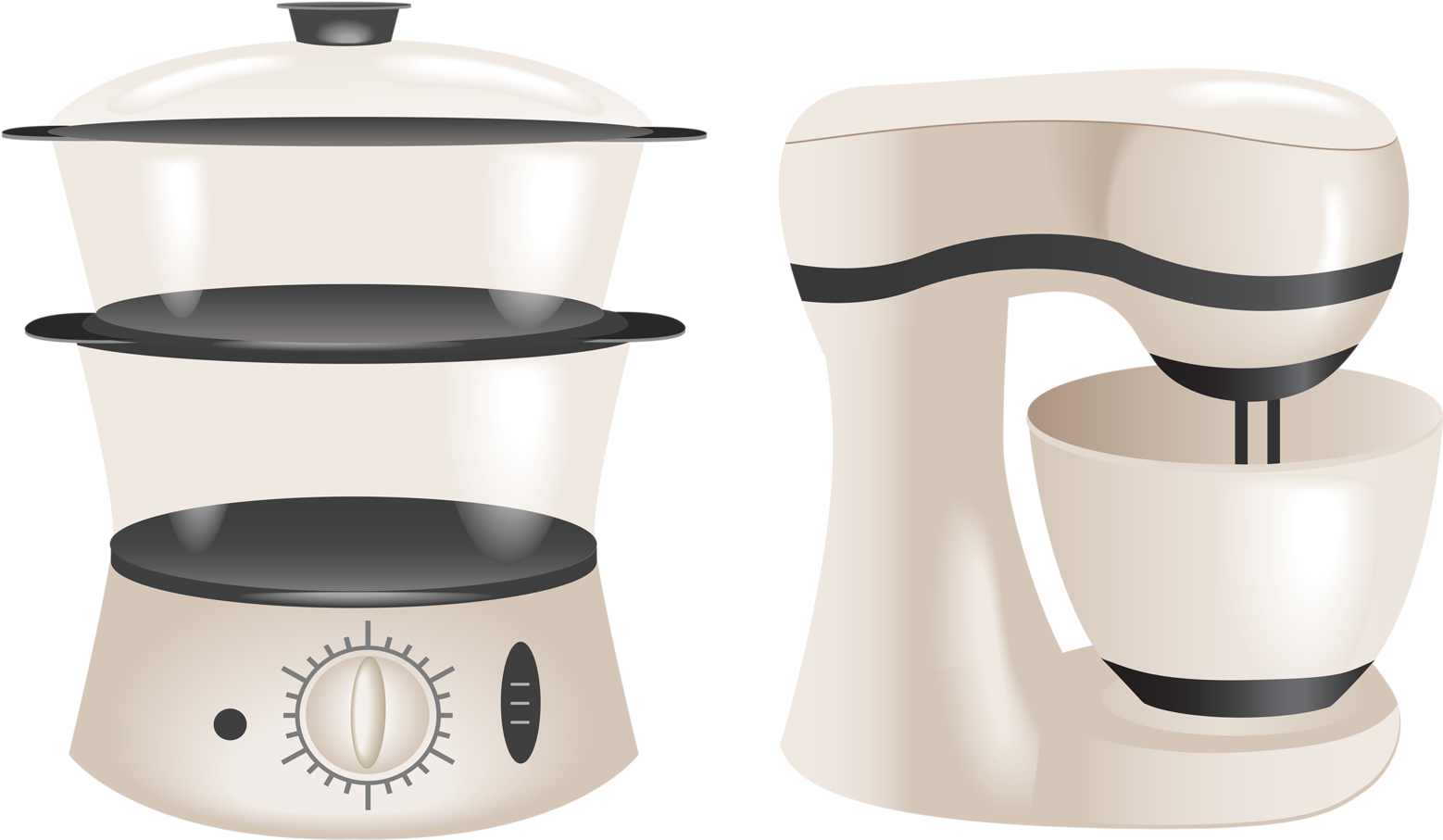 Kitchen Clipartdoll - Mixer (1600x954)