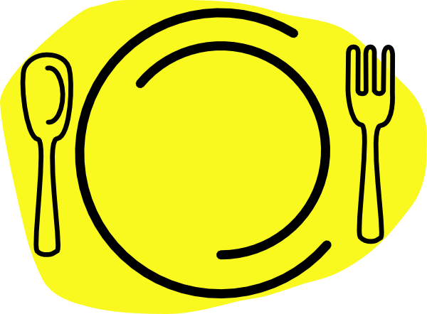 Download - Spoon And Fork (600x442)
