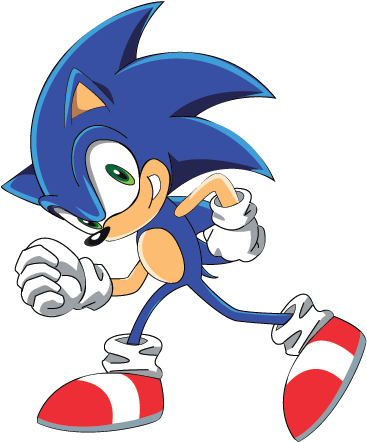 Wall Colour - Sonic The Hedgehog (374x445)