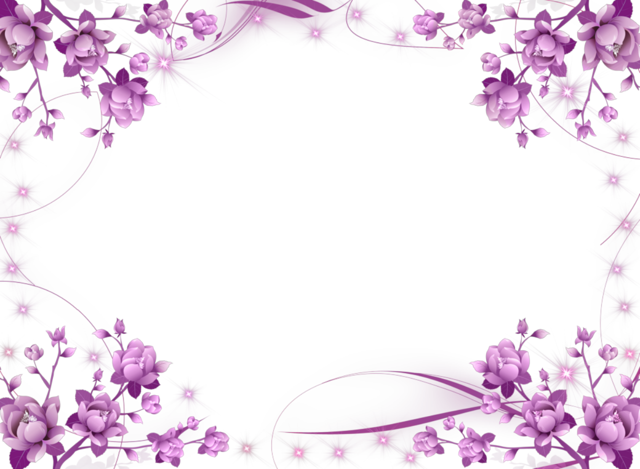   Frame Flowers No Background (1280x939)