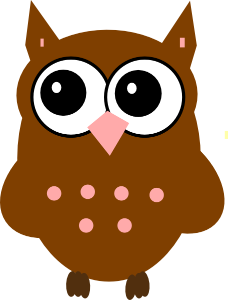 Owls Vector Clip Art (456x599)