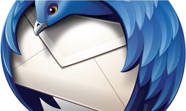 Mozilla Thunderbird Logo - Mozilla Thunderbird (732x366)