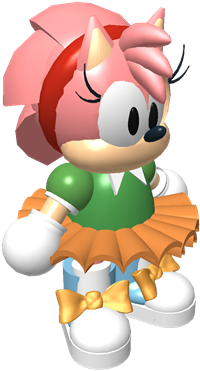 Amy Rose - Cartoon (420x420)