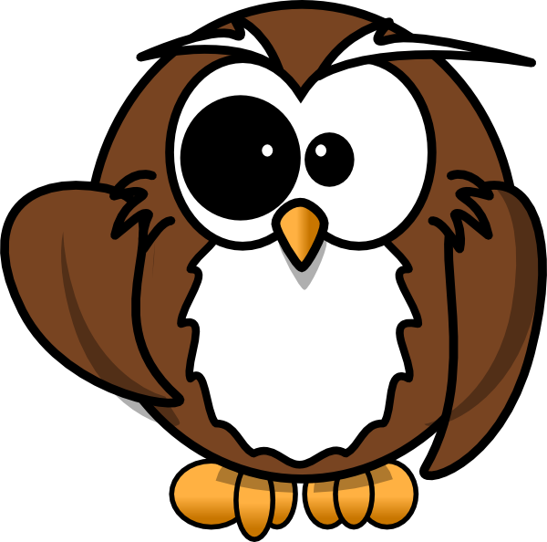 Cartoon Owl (600x594)