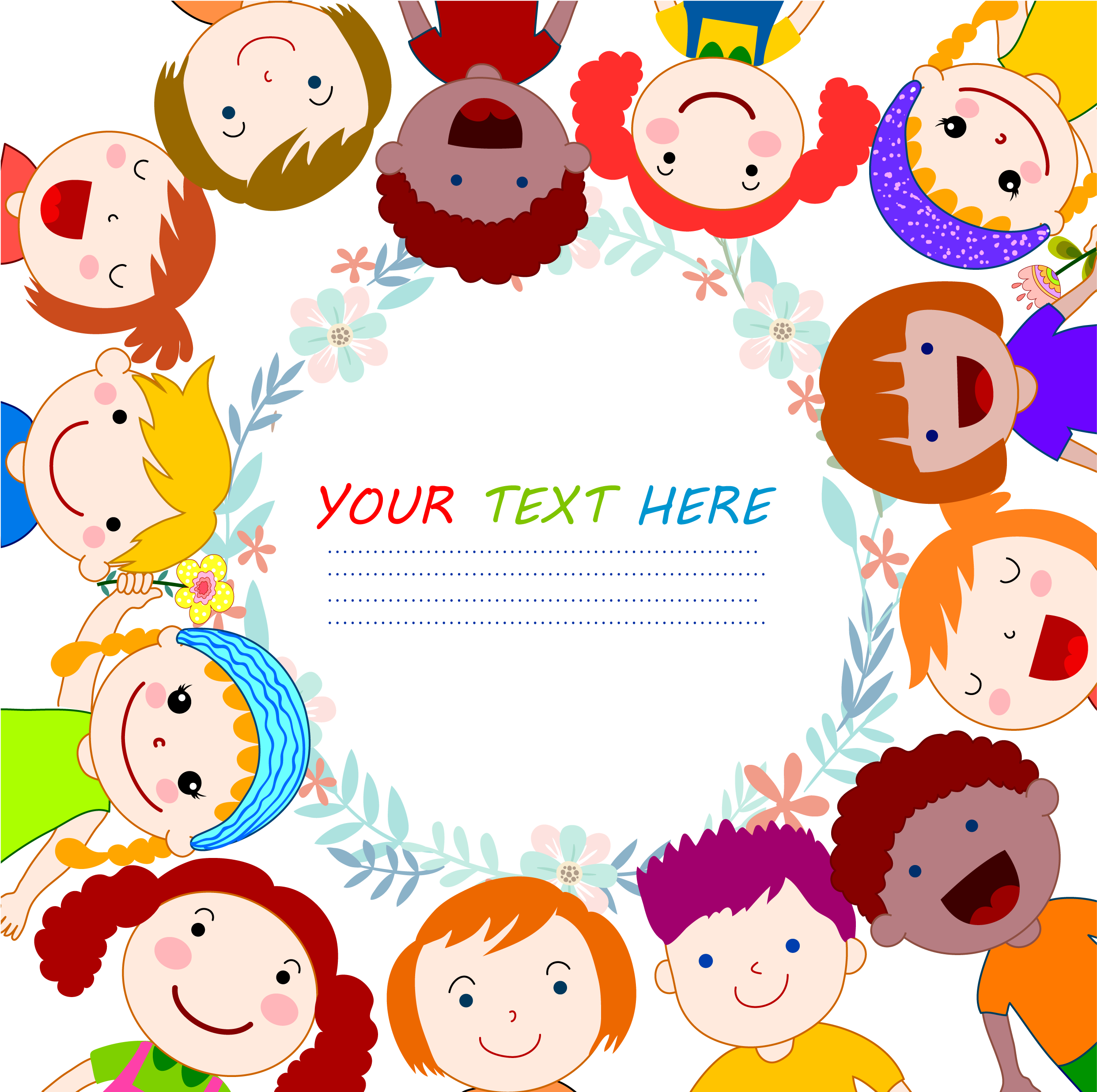 Child Adobe Illustrator Scalable Vector Graphics - خلفيات أطفال (2854x2909)