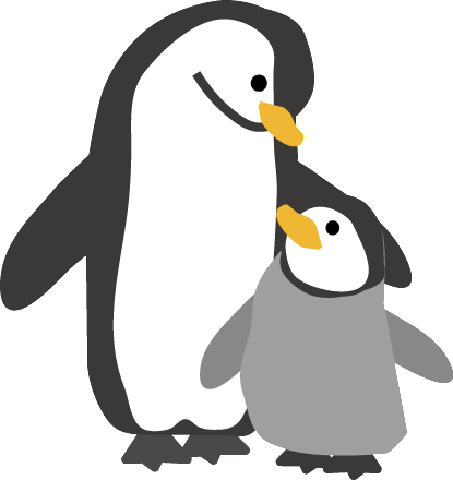 ペンギン イラスト フリー 素材 (415x440)