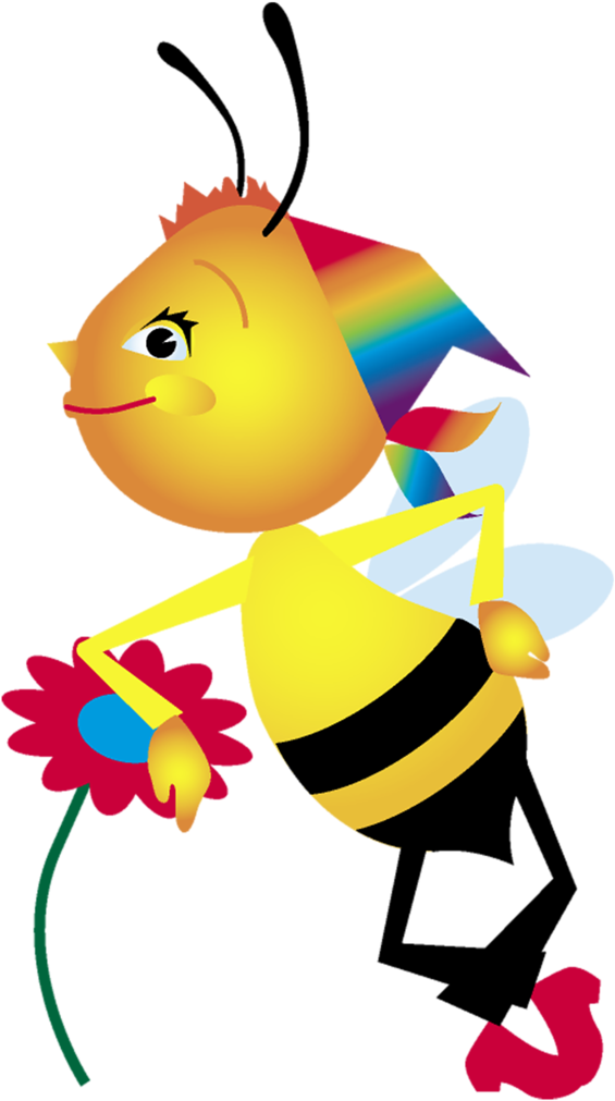Dragon Fliesbumble Beeshoney - Пчелки (640x1024)