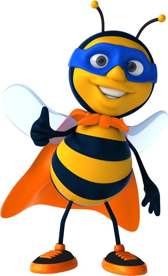 Buzz The Bee - Working On Labor Day (716x1000)