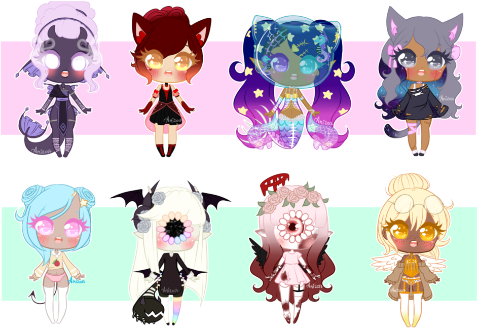 Kawaii Chibi Batch By Amiwarai - Chibi Batch (1024x678)