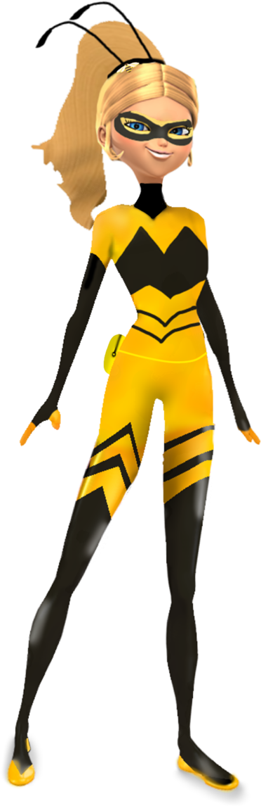 Miraculous Ladybug Queen Bee (673x1187)