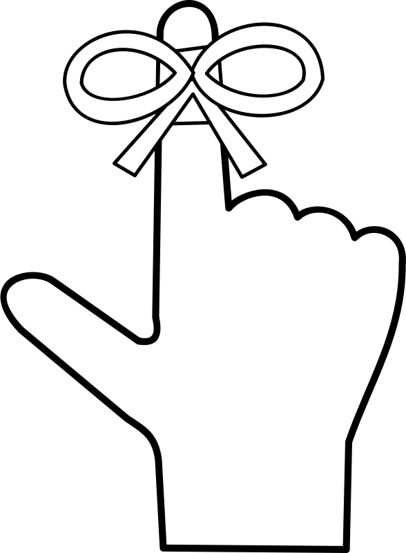 A Reminder - Reminder Finger With String (588x800)