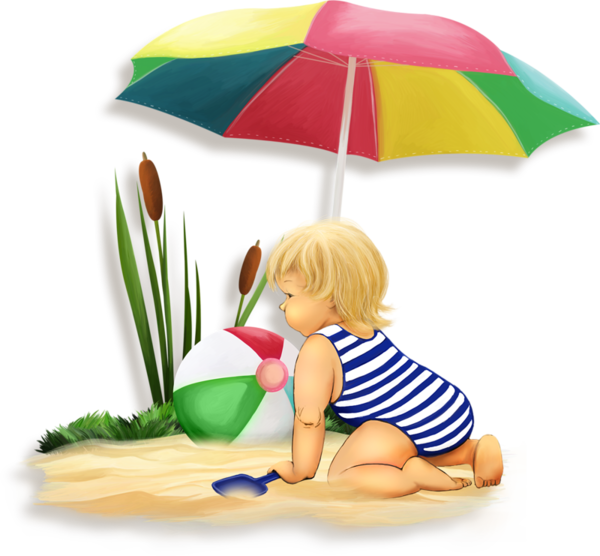 Summer Fun, Drawings - Greeting Card (600x556)