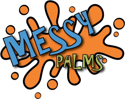 Messy Palms - Art (500x386)