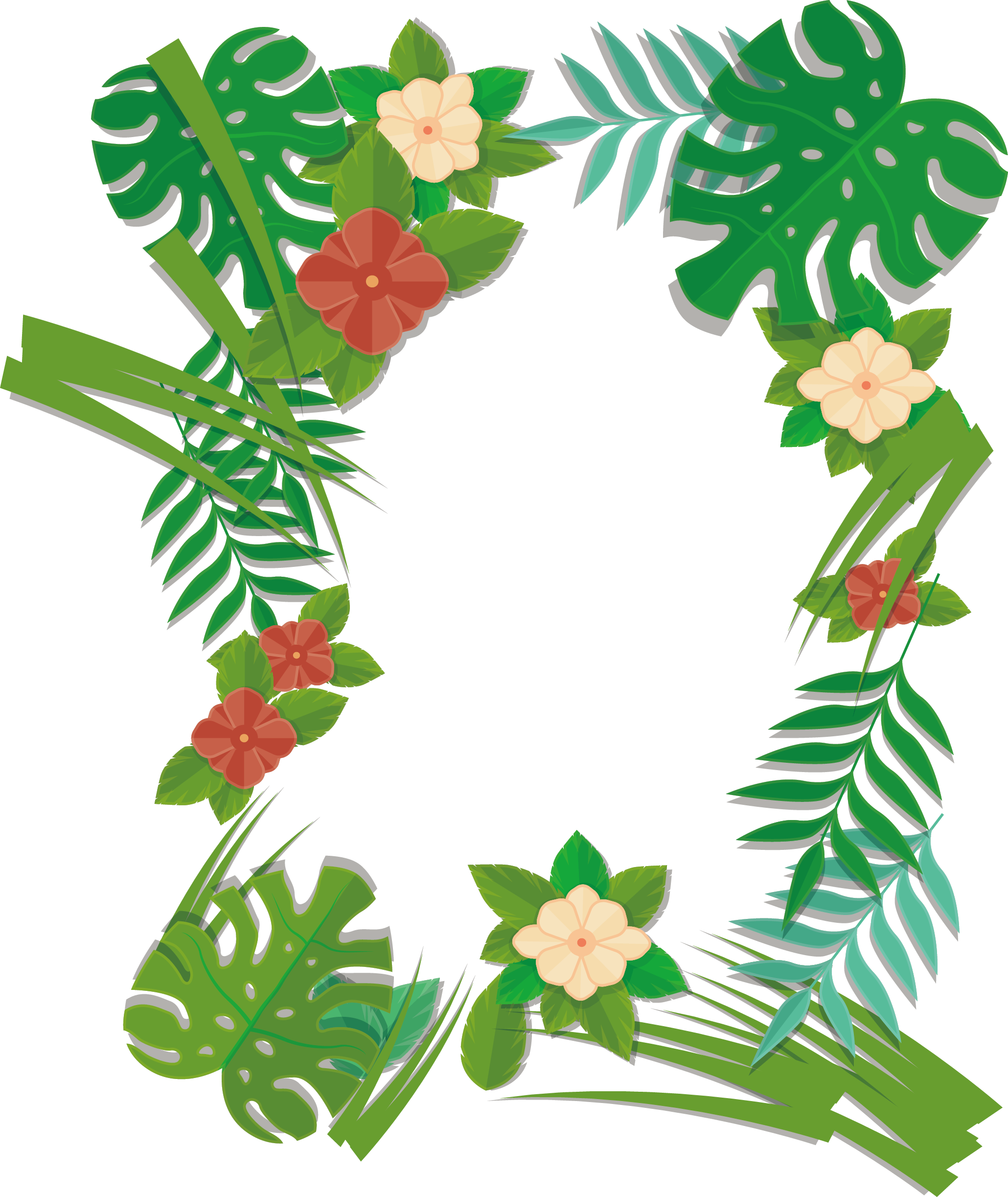 Plant Leaf Euclidean Vector - Green (2060x2445)