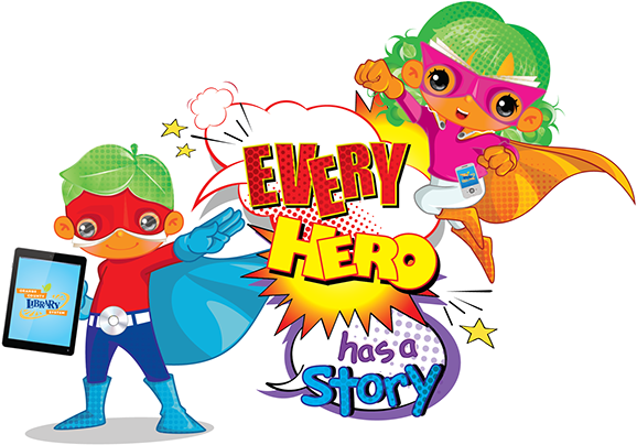 Children's Reading Theme - Cartoon (600x431)