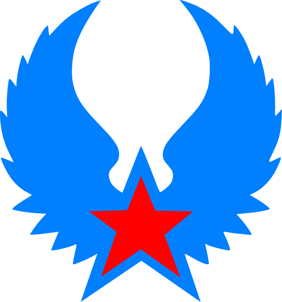 Star Red And Blue (558x598)