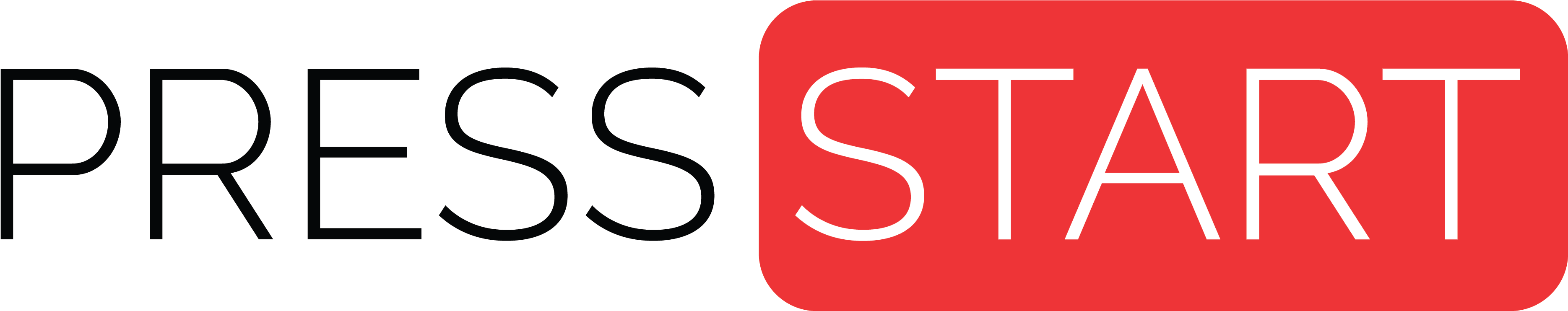Press Start Game Png (3791x741)