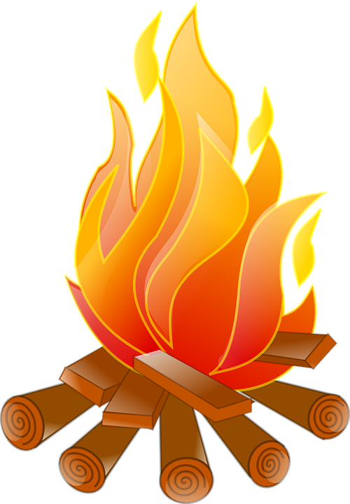 Campfire Fire Logs - Campfire Fire Logs (888x1280)