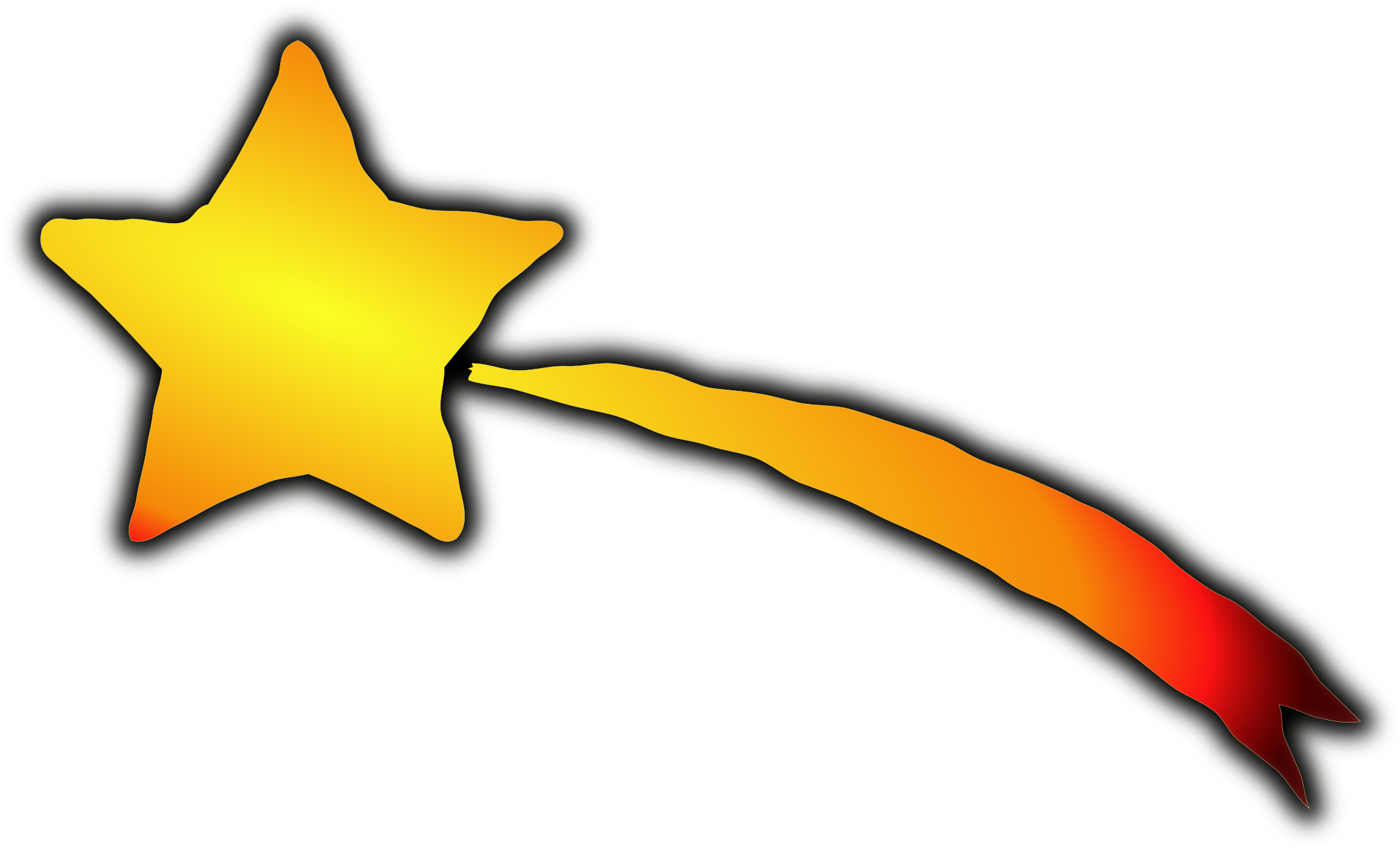 Big Image - Clip Art Meteor (2400x1551)