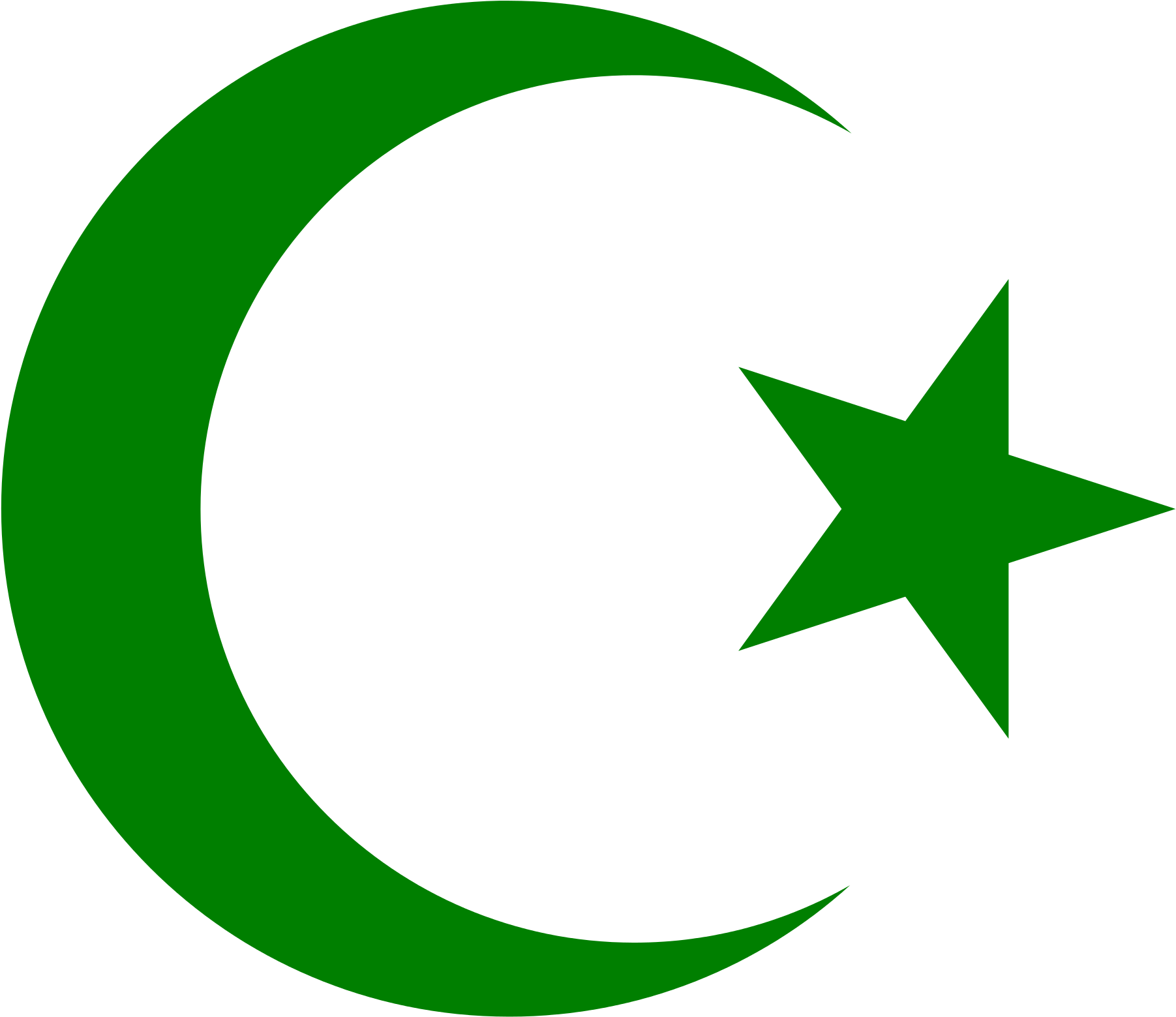 Crescent Moon And Star (2000x1882)