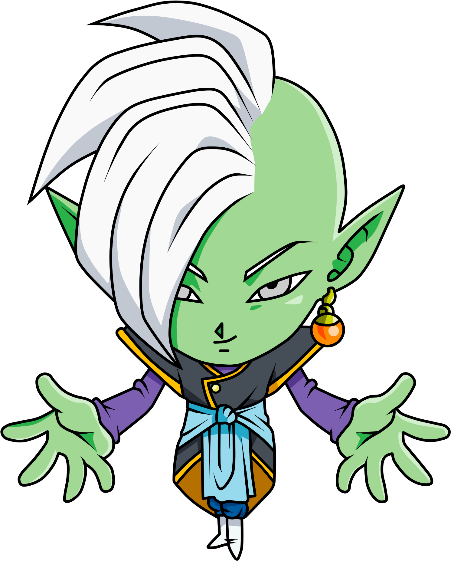 Fri Jun 29, 2018 - Zamasu Chibi (1832x2000)