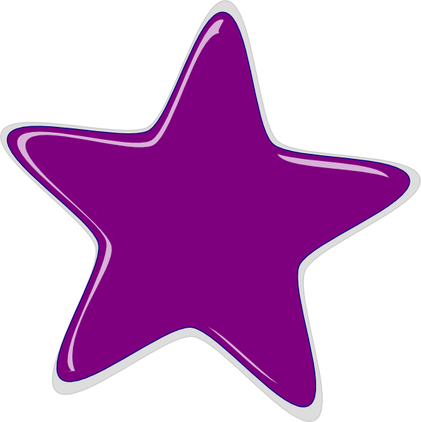 Purple Star (594x595)