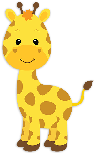 Patchwork - Girafa Safari Png (316x500)