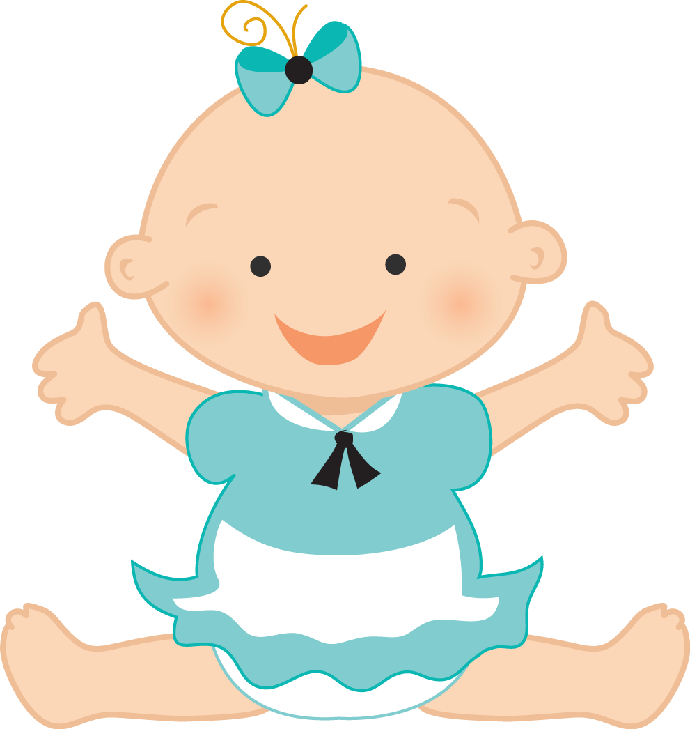 B *✿ - Clipart Bébe (991x1046)