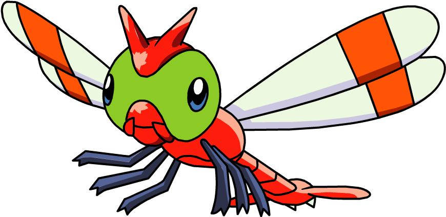 Yanma Evolution Chart - Yanma Pokemon (877x424)
